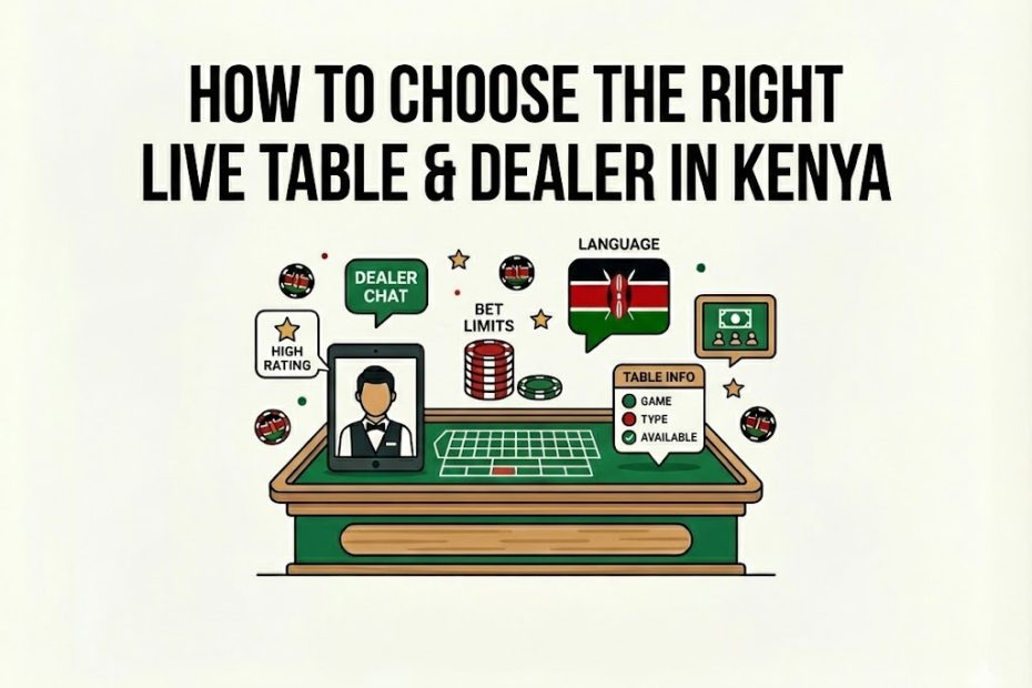 How to сhoose the right live table & dealer in Kenya main pic