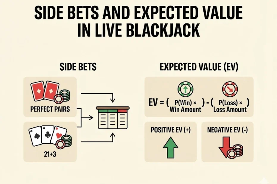 Side bets and expected value in live blackjack main pic 1