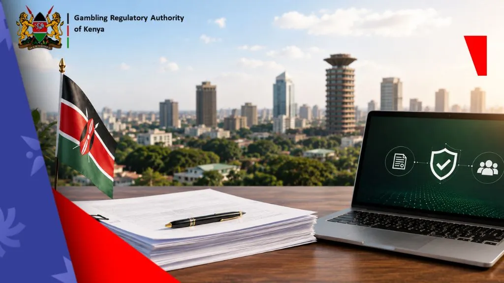 GRA licence verification seal for licensed betting operators in Kenya